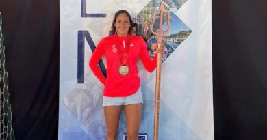 Venezolana Paola Pérez ganó medalla de oro en competencia de natación en Chile