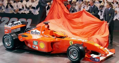 El icónico Ferrari F1 de Schumacher saldrá a subasta en Hong Kong