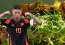 El futbolista colombiano James Rodríguez revela sus hábitos alimenticios