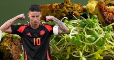 El futbolista colombiano James Rodríguez revela sus hábitos alimenticios