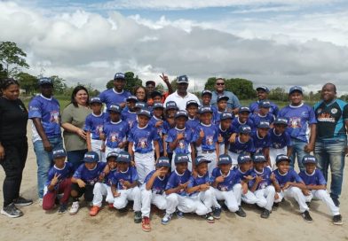 Alcalde Yonys González entregó terreno a la población de Tucanicito para un campo de Béisbol