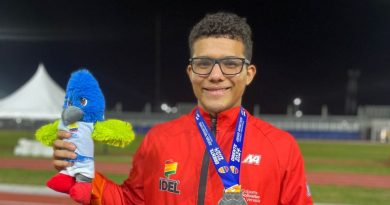 Diego Chávez dejó en alto al Sur del Lago en los Juegos Nacionales y Paranacionales Oriente 2024