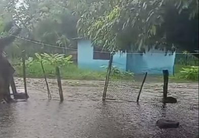 Habitantes de El Pino en el Sur del Lago reportan inundaciones tras fuertes lluvias
