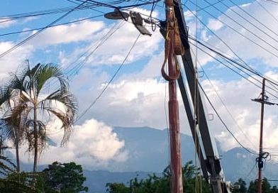 En Sucre el alcalde Yonys González sigue optimizando el alumbrado público y el servicio eléctrico