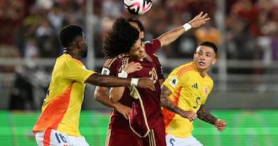 Venezuela cae 6-3 ante Colombia y queda eliminada del Mundial 2026