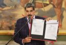 Maduro firma la Ley de Defensa Integral de la Nación Maduro firma la Ley de Defensa Integral de la Nación
