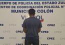 Cpbez apresó a un sujeto por agredir a un menor con una manguera en Colón
