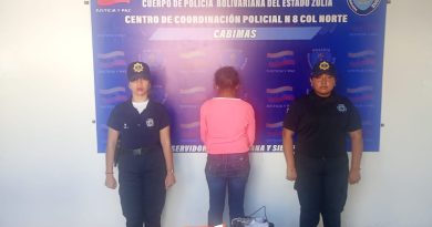 Cpbez arrestó a “La Pelua” por amenazas y extorsión en Cabimas