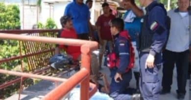 Un merideño grave en colisión de motos en la panamericana