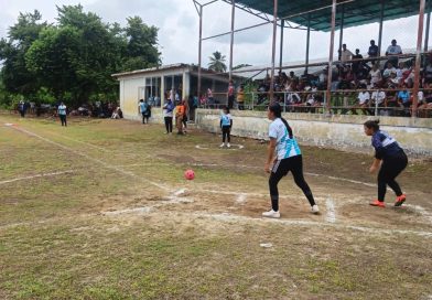 La emoción del Kickimball se vivió en El Catorce para disputar la Copa Alcalde Yonys González